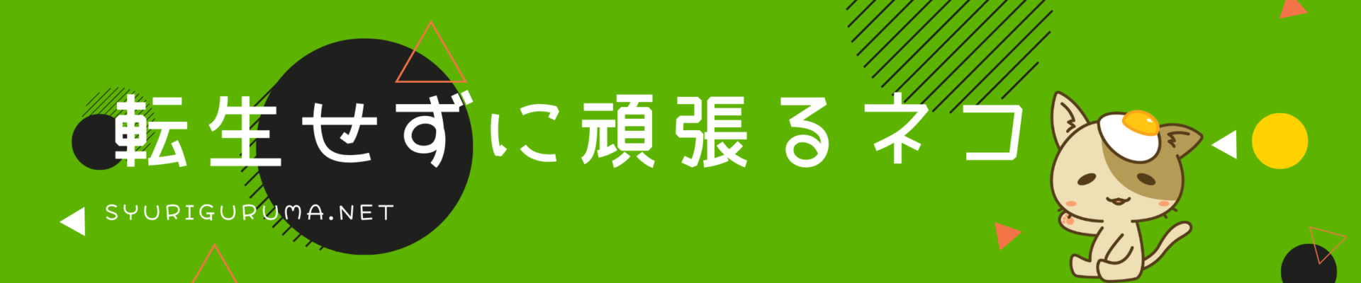 転生せずに頑張るネコ